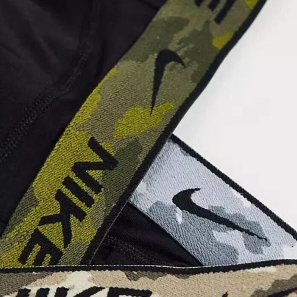 NIKE Dri-FIT Essential Cotton Stretch Camo Jockstrap 3 Pack Men's - Picture 2 of 4